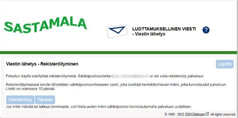 Luottamuksellinen sähköposti .